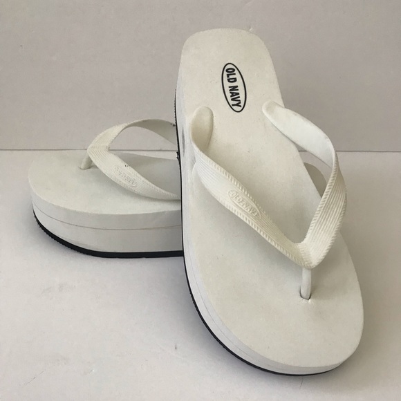 old navy platform flip flops